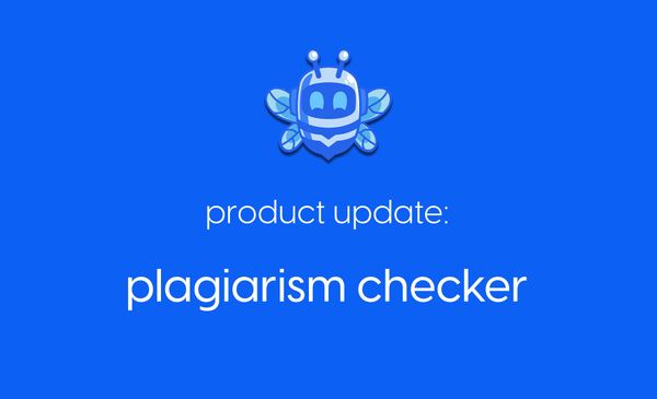 New: Online Plagiarism Checker